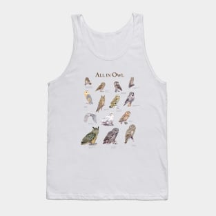 All in owl Tank Top